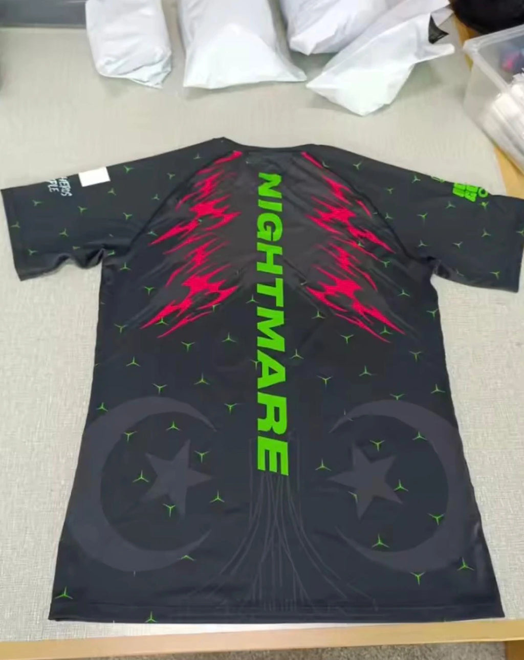 Ensemble MMA Personnalisé "DZ Black" - Nom + Drapeau | OCTOGOAT