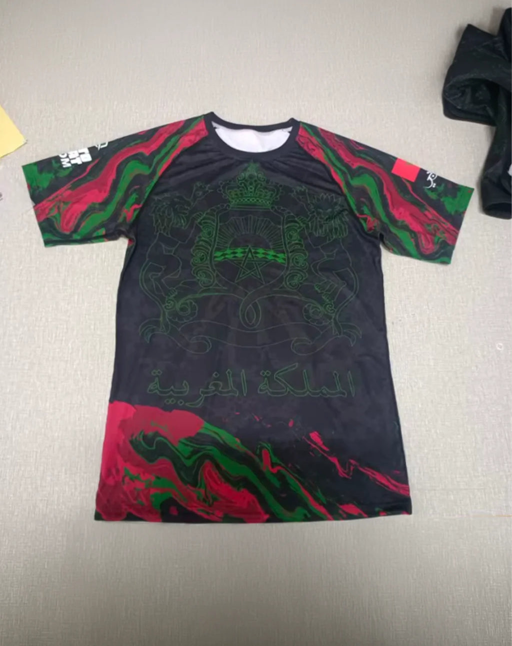 Ensemble MMA Personnalisé "MAROC" - Nom + Drapeau | OCTOGOAT