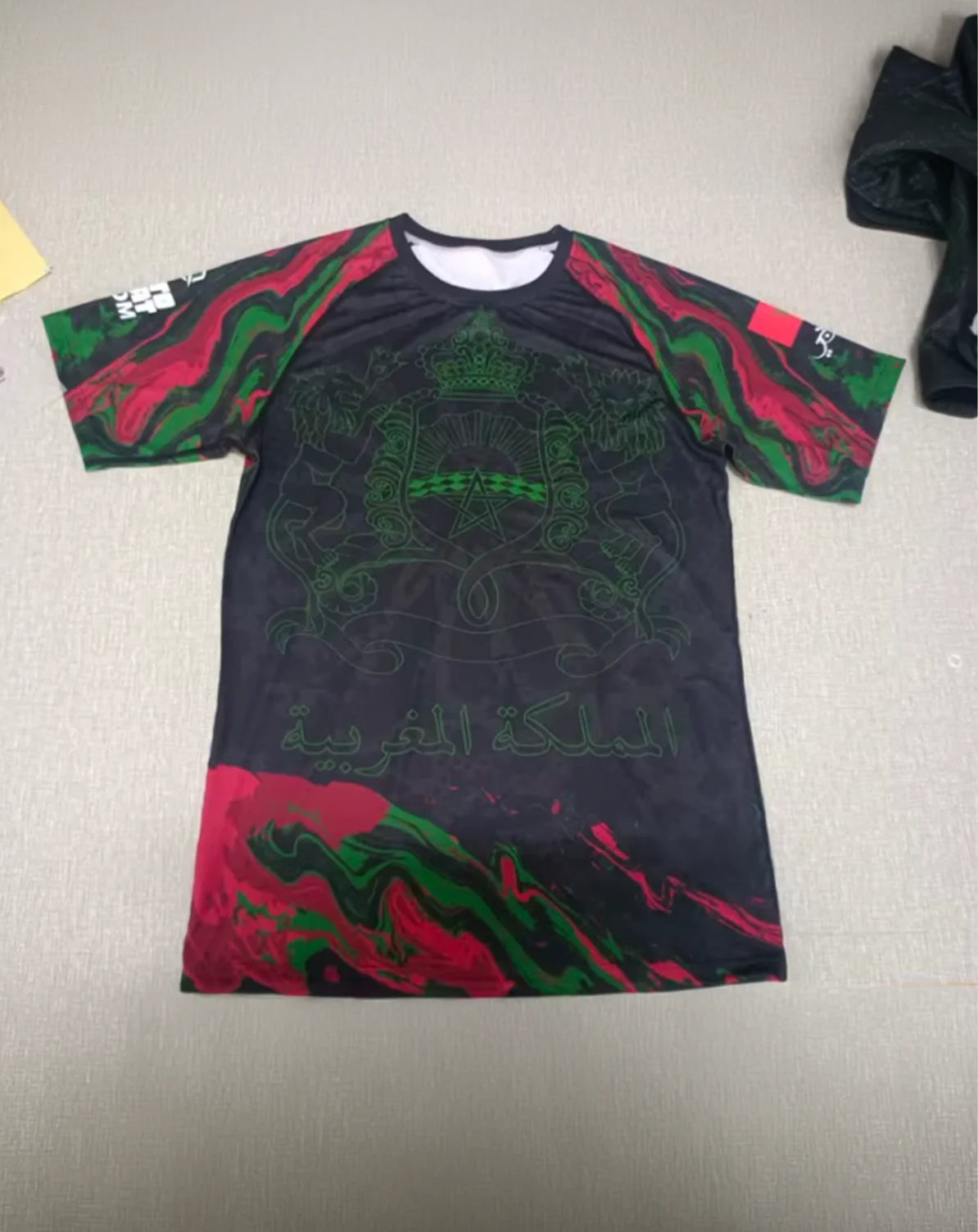 Ensemble MMA Personnalisé "MAROC" - Nom + Drapeau | OCTOGOAT