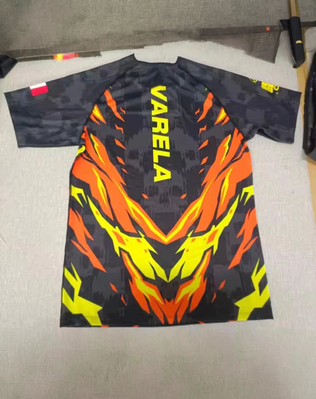 Ensemble MMA Personnalisé "SKULL" - Nom + Drapeau | OCTOGOAT