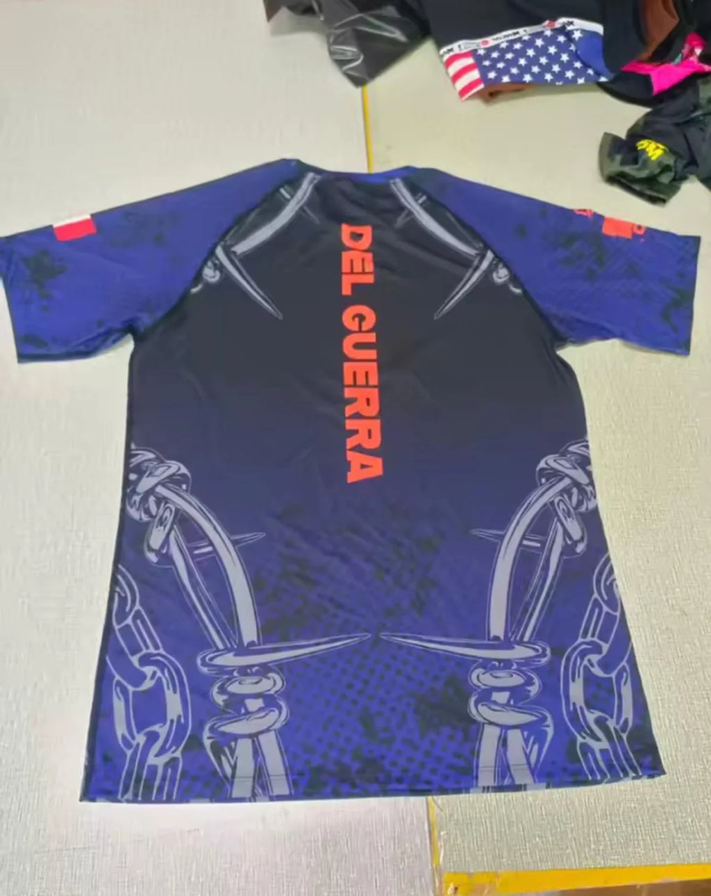 Ensemble MMA Personnalisé "SPARTAN" - Nom + Drapeau | OCTOGOAT