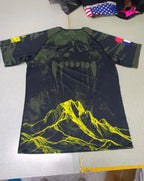 Ensemble MMA Personnalisé "WOLF Green" - Nom + Drapeau | OCTOGOAT
