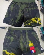 Ensemble MMA Personnalisé "WOLF Green" - Nom + Drapeau | OCTOGOAT