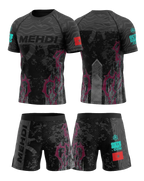 Tenue MMA performance personnalisée — Finitions premium